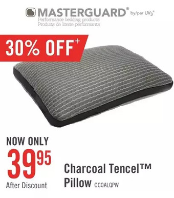 The Brick Masterguard® charcoal tencel™ pillow offer