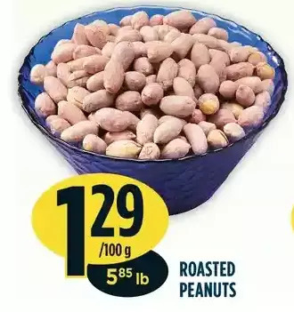 Marché Adonis Roasted peanuts offer