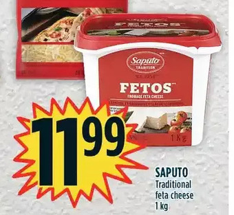 Marché Adonis Saputo traditional feta cheese offer