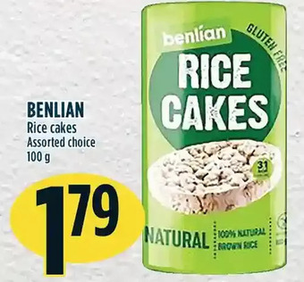 Marché Adonis Benlian rice cakes offer