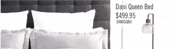 The Brick Dani queen platform bed offer
