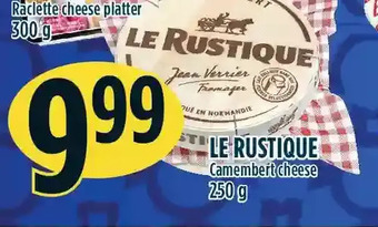 Marché Adonis Le rustique camembert cheese offer