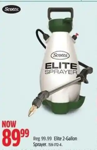 Canadian Tire Elite 2-Gallon Sprayer. 159-1712-4. offer