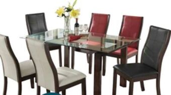The Brick Tyler 7-piece dining package - grey offer