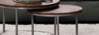 The Brick Veranasi nesting coffee tables - mango wash offer