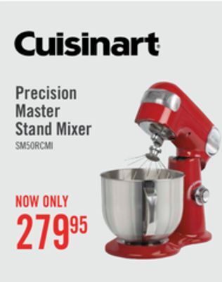 The Brick Cuisinart precision master 5.2 l (5.5 qt.) stand mixer - sm-50rc offer