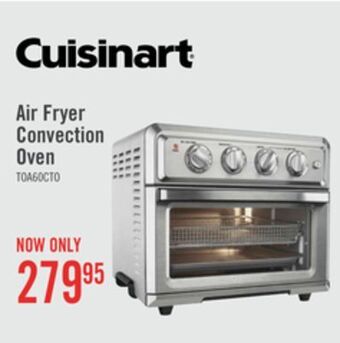 The Brick Cuisinart 0.6 cu. ft. air fryer convection toaster oven - toa-60c offer