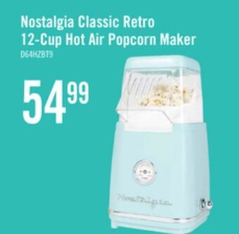 The Brick Nostalgia classic retro 12-cup hot air popcorn maker - clhap12aq offer