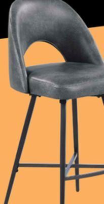 The Brick Bay swivel counter-height stool - charcoal offer