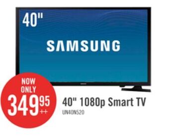 The Brick Samsung 40 led 1080p smart hdtv - un40n5200afxzc offer