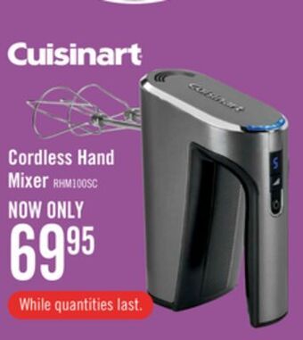 The Brick Cuisinart evolutionx™ cordless rechargeable 5-speed hand mixer - rhm-100c offer