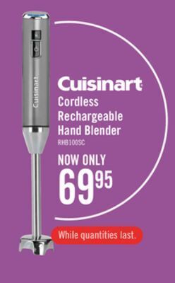 The Brick Cuisinart evolutionx™ cordless rechargeable hand blender - rhb-100c offer