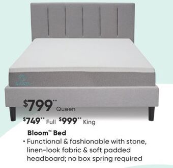 Sleep Country Bloom™ bed offer