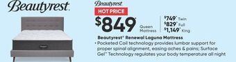 Sleep Country Beautyrest® renewal laguna mattress offer