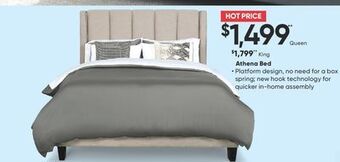 Sleep Country Athena bed offer