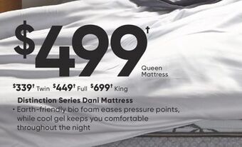 Sleep Country Distinction series dani mattress offer