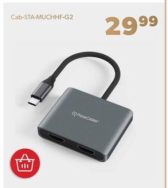 Shopper+ Usb-c adapter to dual hdmi adapter 4k 60hz for mirror, extending monitor - primecables offer