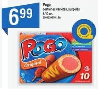 Maxi Pogo surgelés 8/10 un. offer