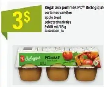 Maxi PC Biologique apple treat 6x100 mL offer
