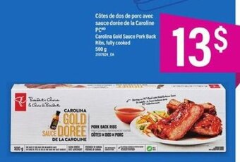 Maxi Côtes de dos de porc avec sauce dorée de la Caroline PC 500 g offer