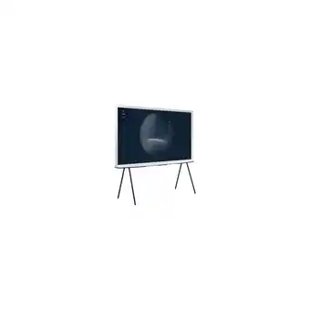 Best Buy Open box - samsung the serif 65 4k uhd hdr qled tizen smart tv (qn65ls01bafxzc) - 2022 - cloud white offer