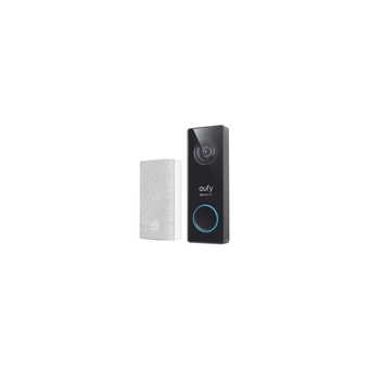 Best Buy Open box - eufy wi-fi 2k video doorbell (wired) - black - only at best buy offer