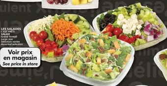 IGA LES SALADES C'EST PRET! SALAD offer