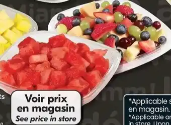 IGA FRUITS COUPÉS C'EST PRET! offer