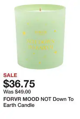 Sephora Not down to earth candle offer