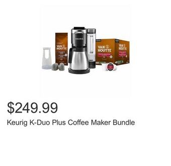 Costco Keurig k-duo plus coffee maker bundle offer