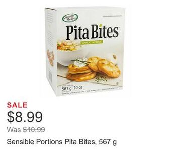 Costco Sensible portions pita bites, 567 g offer