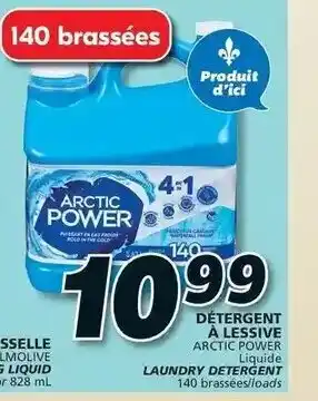IGA DETERGENT À LESSIVE ARCTIC POWER 140 LOADS offer