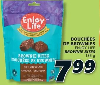 IGA ENJOY LIFE BROWNIE BITES 135 g offer