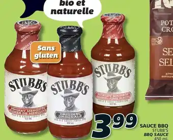 IGA STUBB'S BBQ SAUCE 450 mL offer
