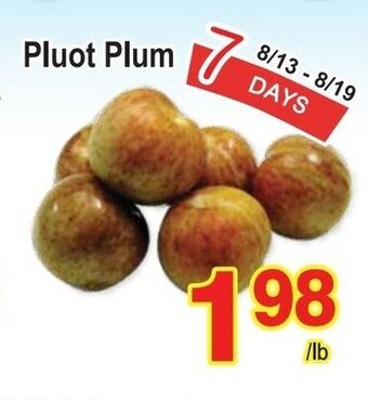 T&T Supermarket Pluot plum offer