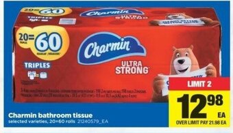 Real Canadian Superstore Charmin bathroom tissue offer