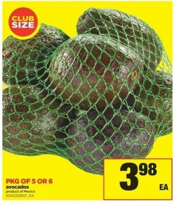 Real Canadian Superstore Avocados offer