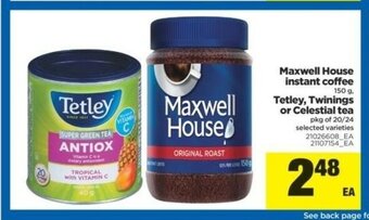 Real Canadian Superstore Maxwell house instant coffee offer