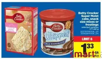 Real Canadian Superstore Betty crocker super moist cake offer