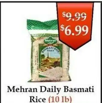 Atiya's Fresh Farm Mehran daily basmati rice offer