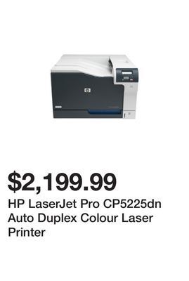 Newegg Hp laserjet pro cp5225dn auto duplex colour laser printer offer