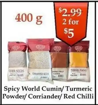 Spicy world cumin
