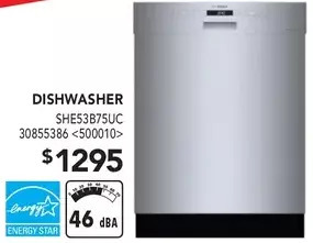 Lowe's Bosch dishwasher offer