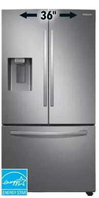Lowe's Samsung 27 cu. ft. refrigerator offer