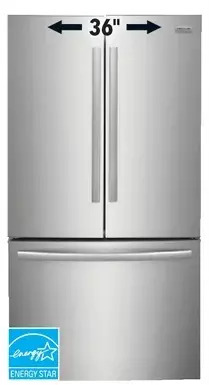 Lowe's Frigidaire gallery 28.8 cu. ft. refrigerator offer