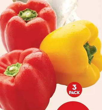 Giant Tiger 3 pack rainbow peppers offer