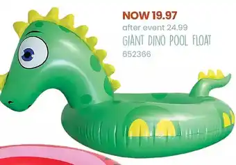Toys R us Giant dino pool float offer