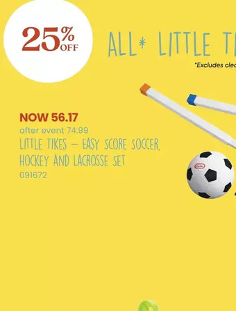 Toys R us Little tikes - easy score basketball set offer