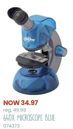 Toys R us 640x microscope blue offer