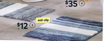 Giant Tiger Tufted bath mat offer